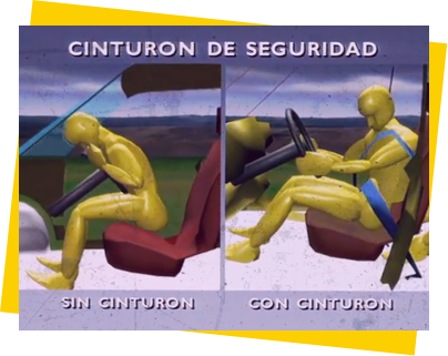 Cinturón de seguridad 1975