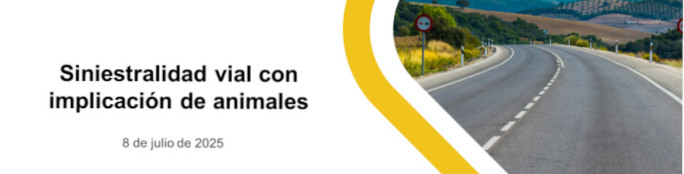 Portada Jornada de siniestralidad vial con implicación de animales