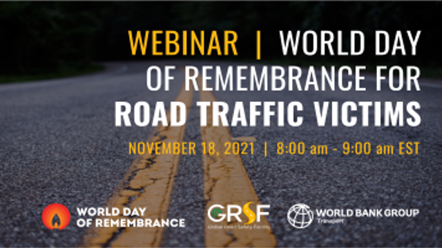 Día mundial en memoria de las víctimas de accidentes de tráfico
