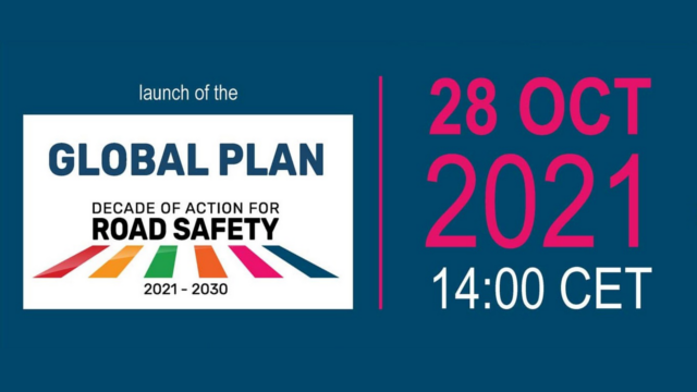 Lanzamiento del Decenio de Acción para la Seguridad Vial 2021-2030