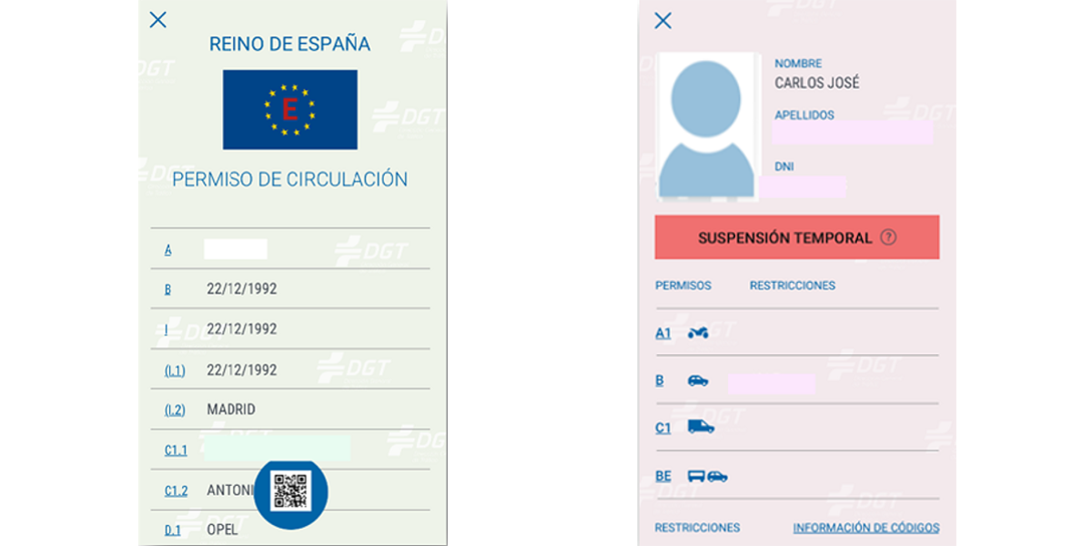 miDGT permiso de conducir