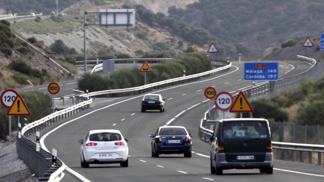 Cortes de carriles en la Autovía A-6 sentido entrada a Madrid del 26 al 29 de julio