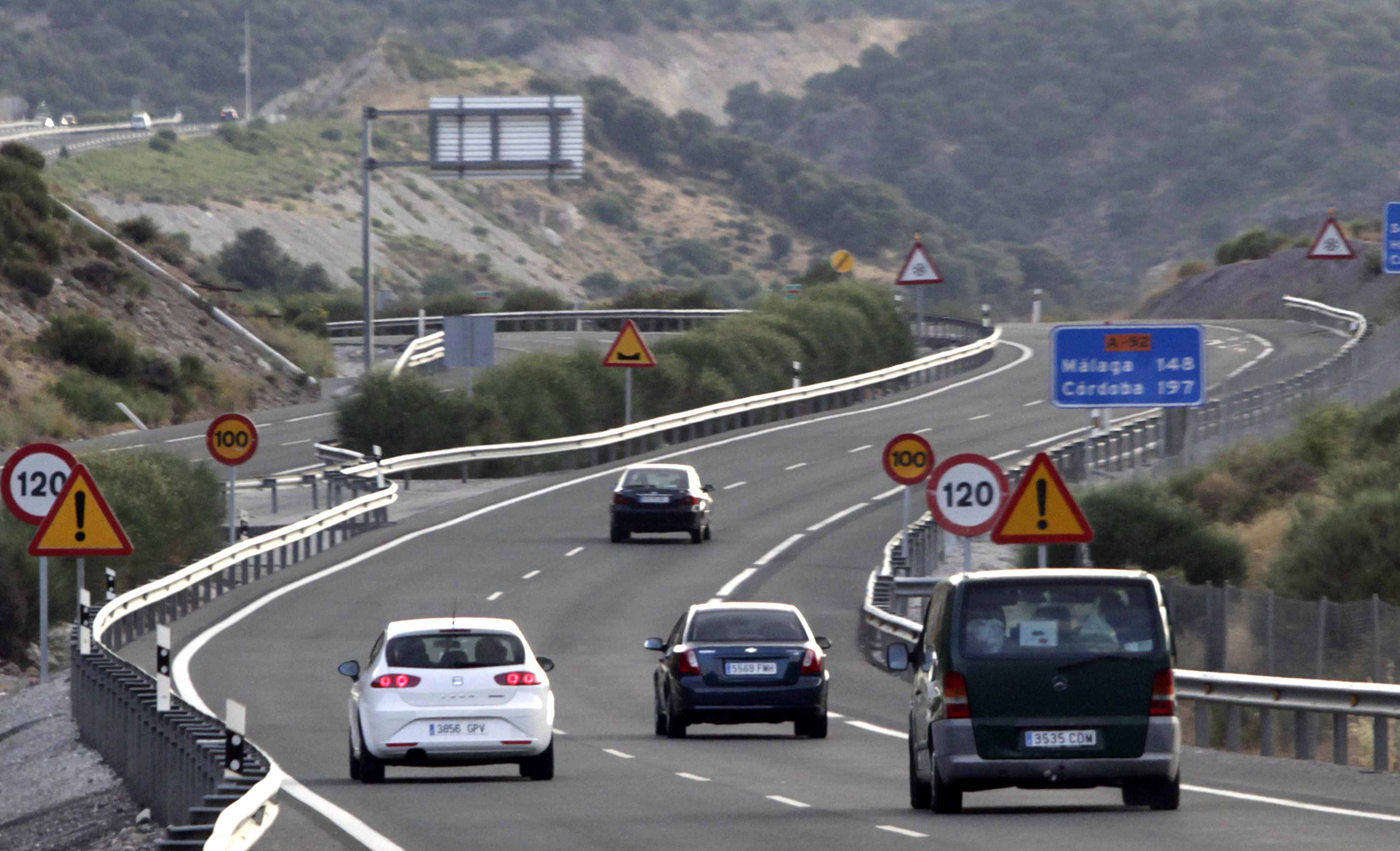 Carreteras afectadas por obras