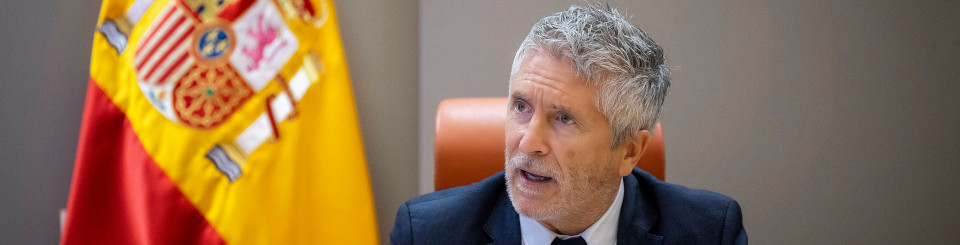 El ministro de Interior Grande-Marlaska
