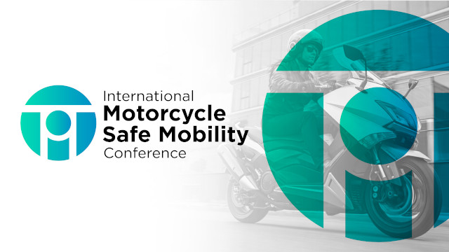 Cartel del evento International Conference Motorcycle Safe Mobility Conference