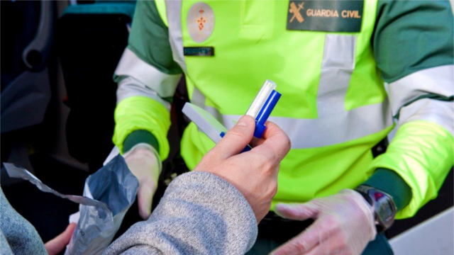 450 conductores son detectados cada día al volante tras haber ingerido alcohol o drogas