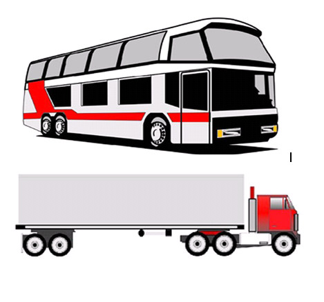 Camion y autobus