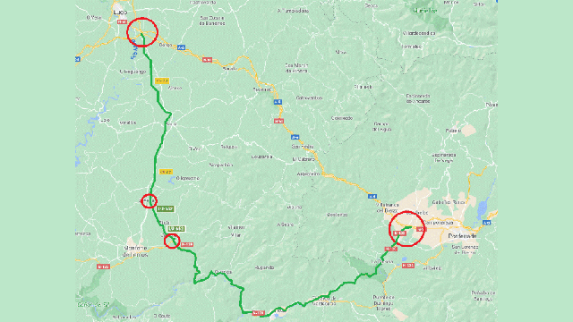 A-6: Prohibida la circulación a los vehículos de más de 44 toneladas en los viaductos de El Castro (León) por obras de mantenimiento y reparación