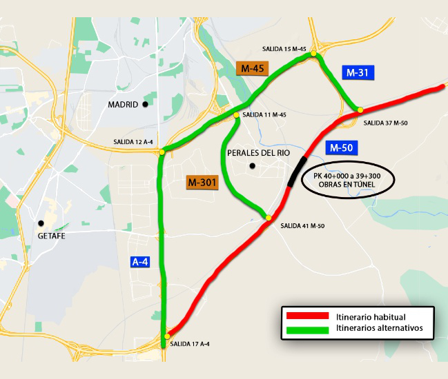 Cortes-de-carriles-tunel-M-50