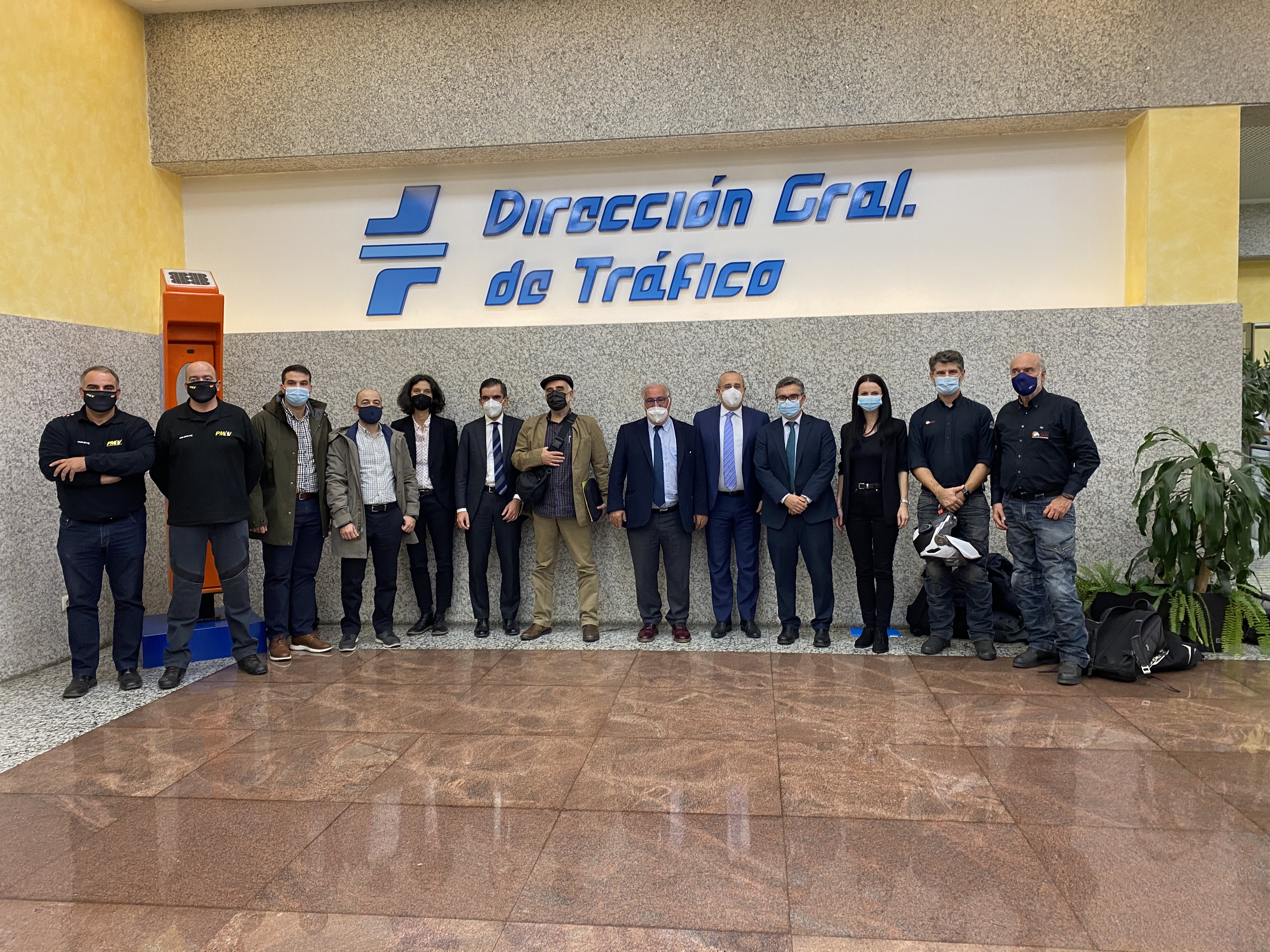 Visista DGT delegación Tráfico de Grecia