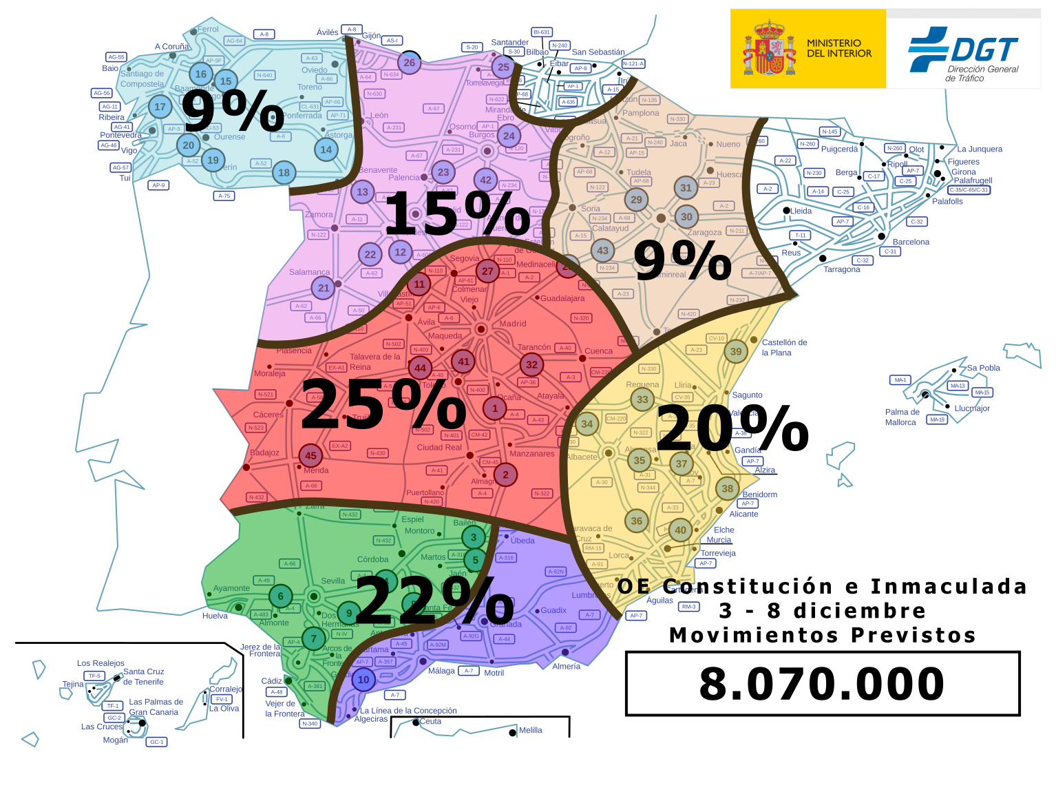 Mapa puente Constitución-Inmaculada