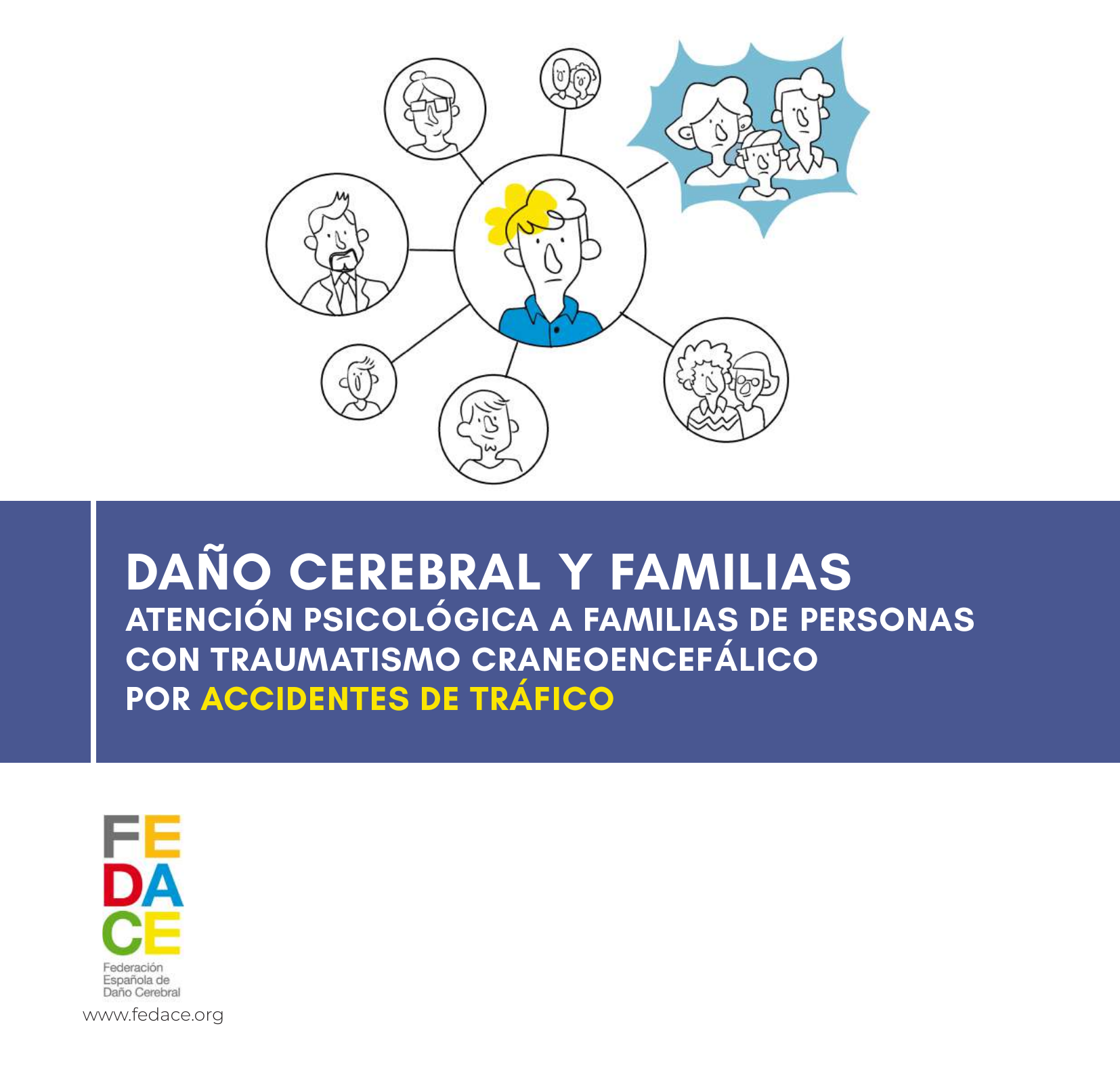 Portada de la Daño cerebral y familias