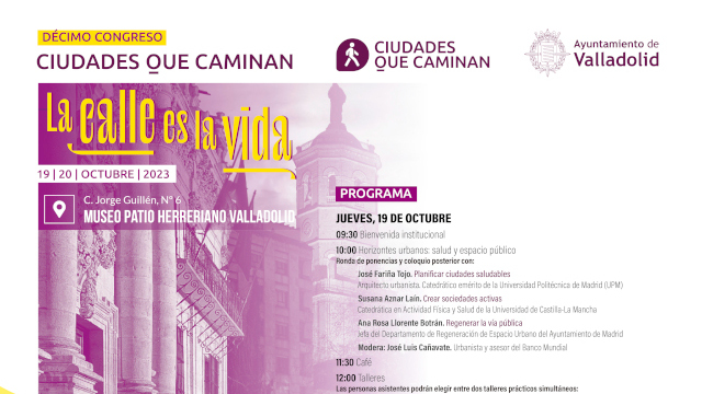 10º Congreso Ciudades que Caminan