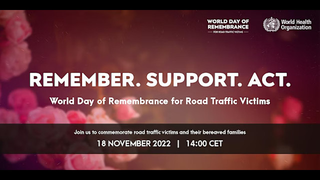 World Day of Remembrance for Road Traffic Victims