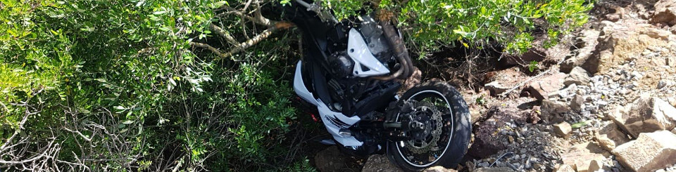 Accidente de moto