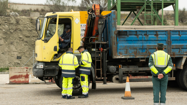 El 62,5% de los conductores profesionales denunciados lo fueron por no respetar los tiempos de conducción y descanso
