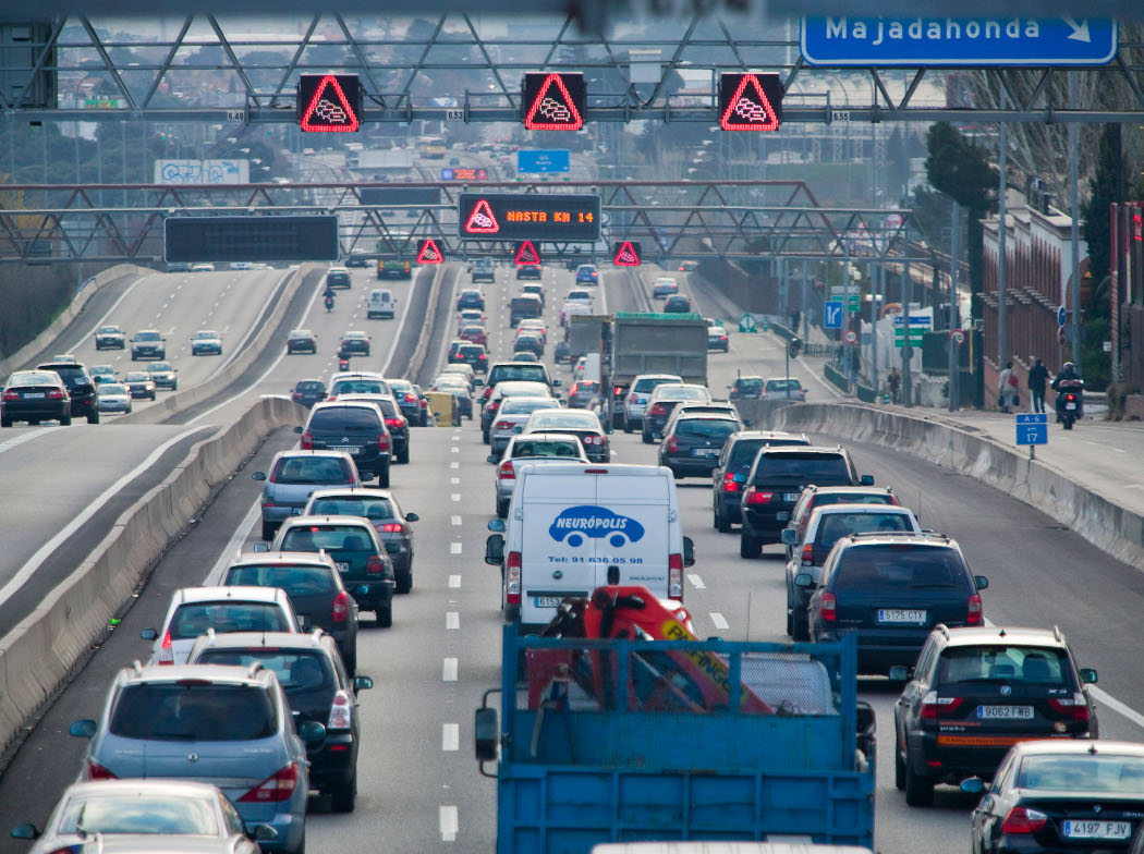 Caravana de coches