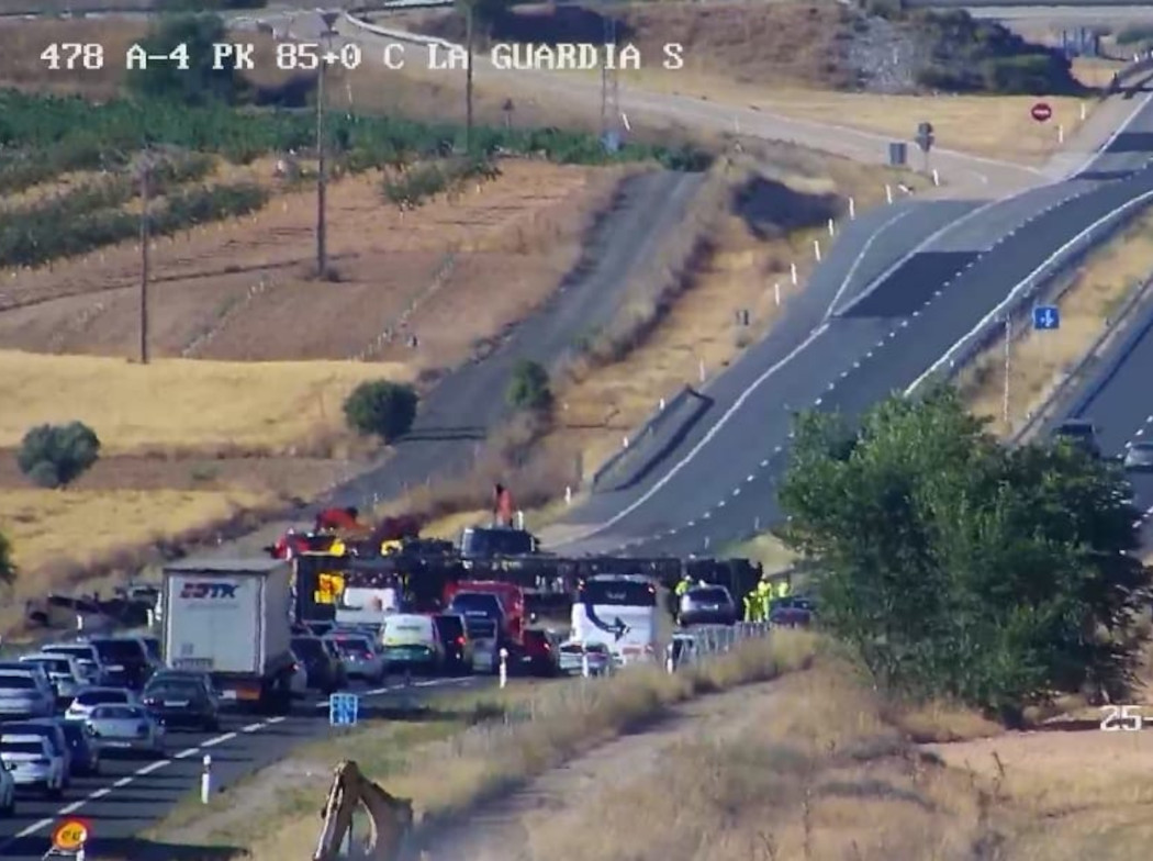 Carretera con coches