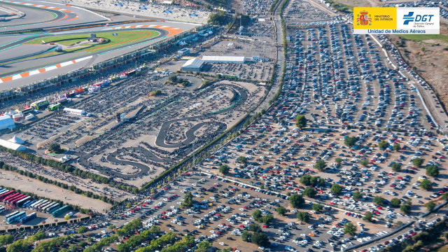 Tráfico pone en marcha medidas especiales con motivo del Gran Premio de Motociclismo de la Comunidad Valenciana