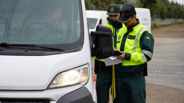 Semana de vigilancia intensiva a las furgonetas