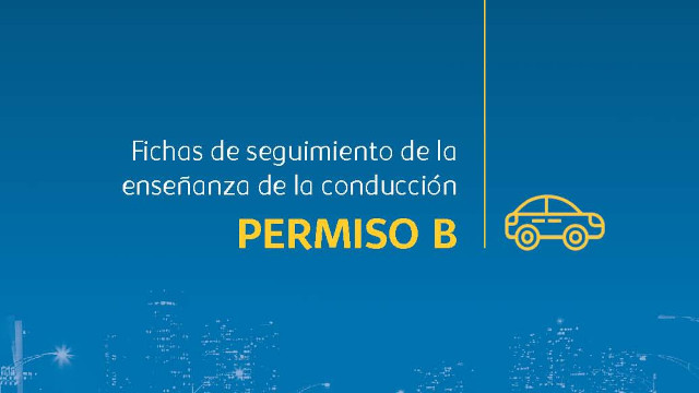 Tráfico actualiza las fichas de seguimiento de enseñanza de los permisos de conducir