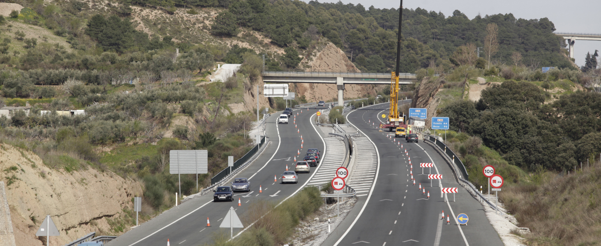 obras en carretera