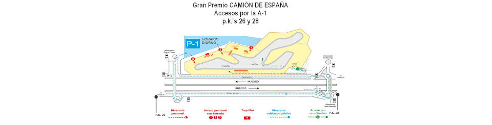 La DGT establece medidas para regular la circulación en los accesos al circuito del Jarama durante el fin de semana