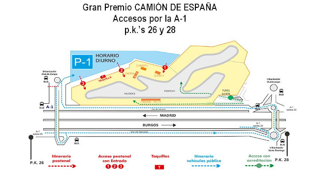 La DGT establece medidas para regular la circulación en los accesos al circuito del Jarama durante el fin de semana