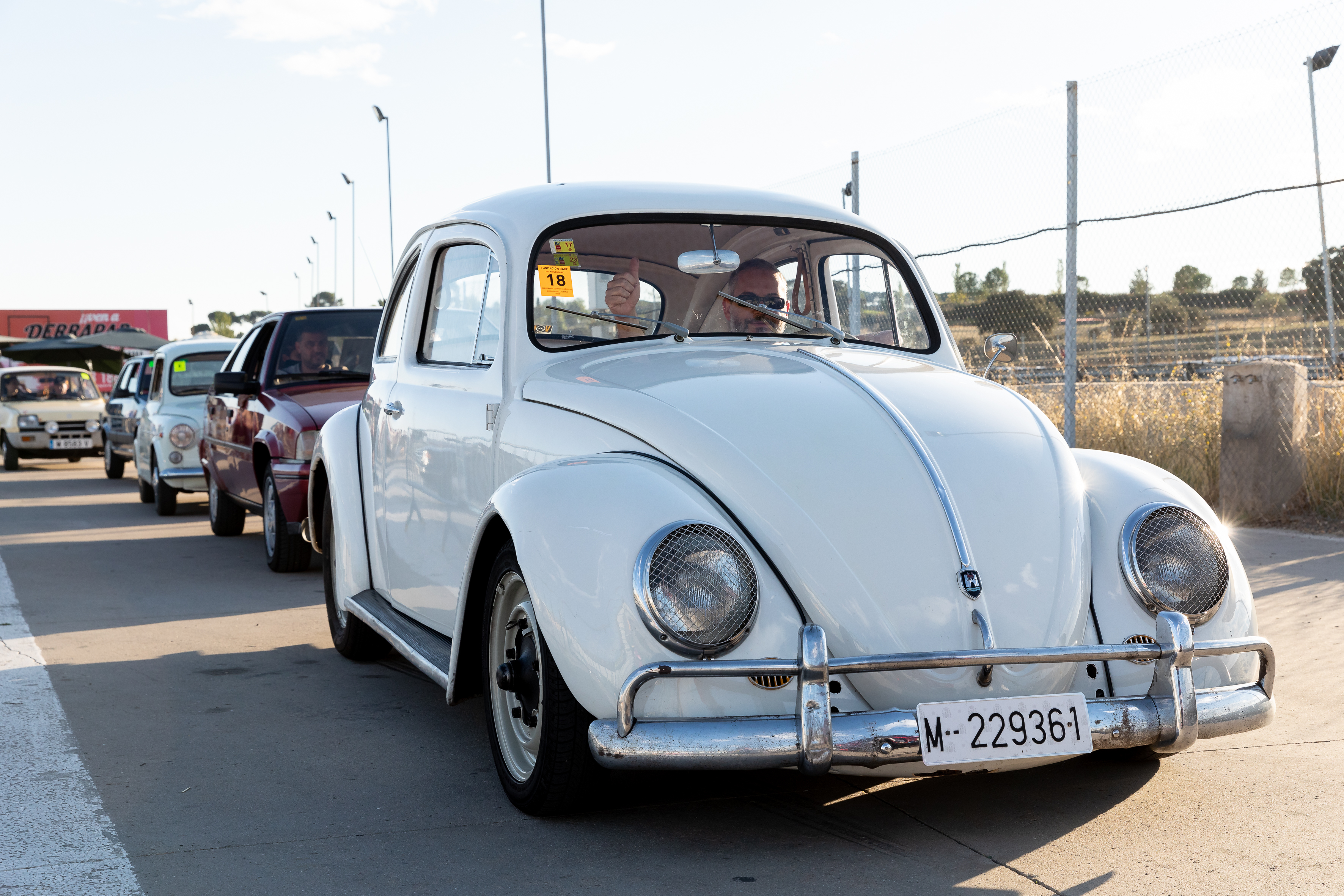 Volkswagen Beetle blanco