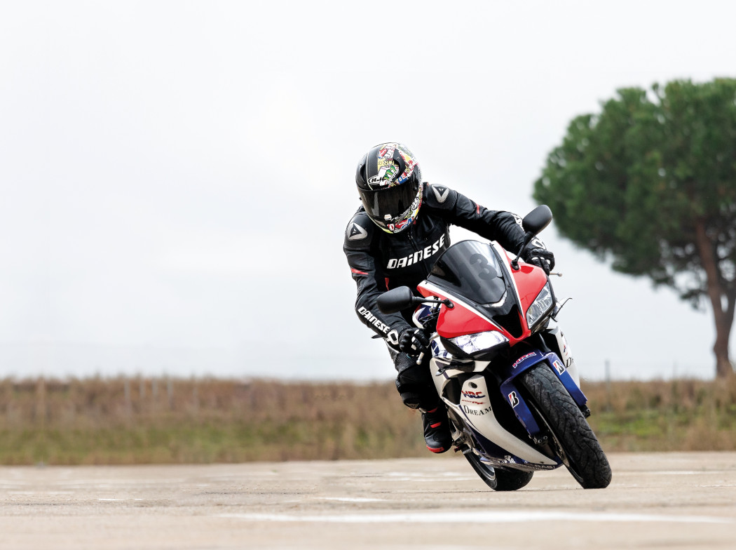 Moto en carretera